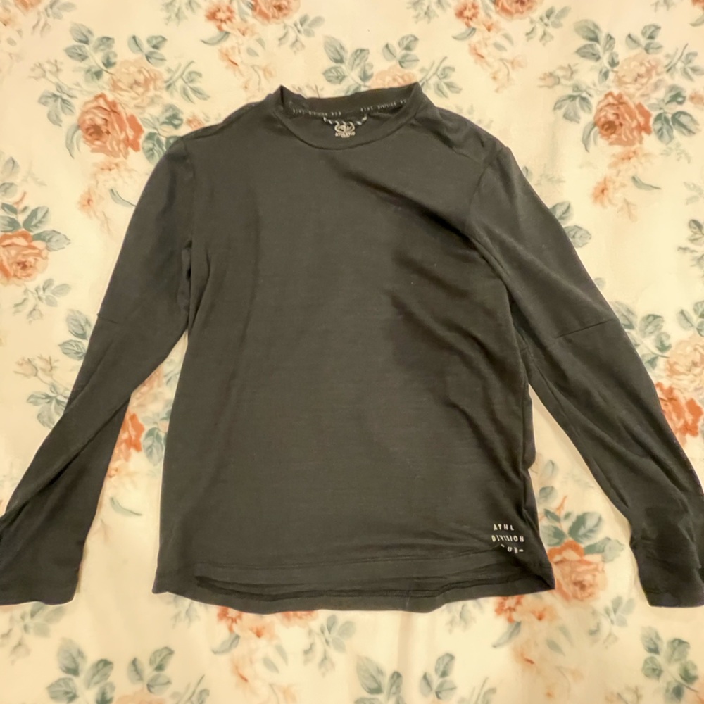 Athletic Works Black Long Sleeve Tee